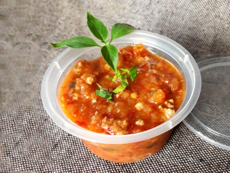 Image of Thai Style Minced Pork Sauce prepared by home chef