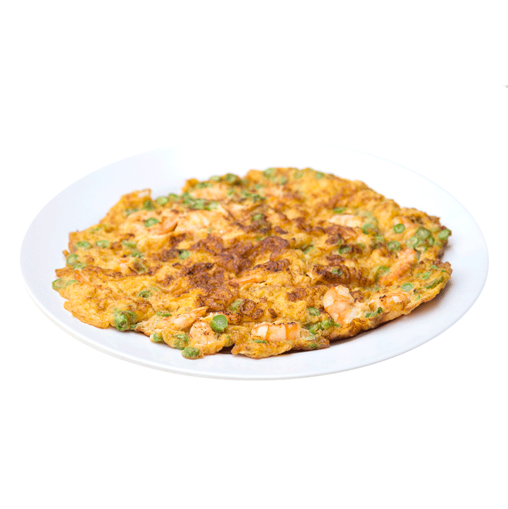 Image of Fried Shrimp Omelet prepared by home chef