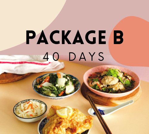 Package B (40 Days) — Hometaste