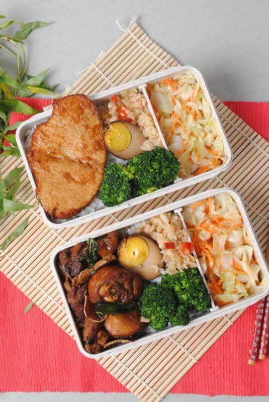 Taiwanese Style Bento Set Delivery 