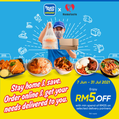 TnGo RM5 cash back to your wallet