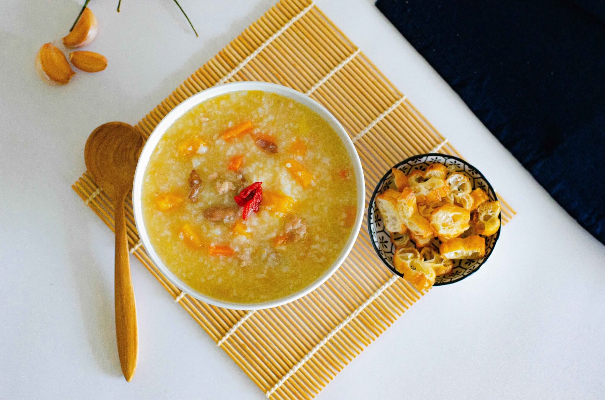 (Set) Pumpkin Minced Pork Porridge (南瓜肉碎粥) — Hometaste