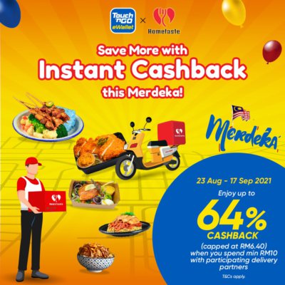 Touch n go promotion and cashback