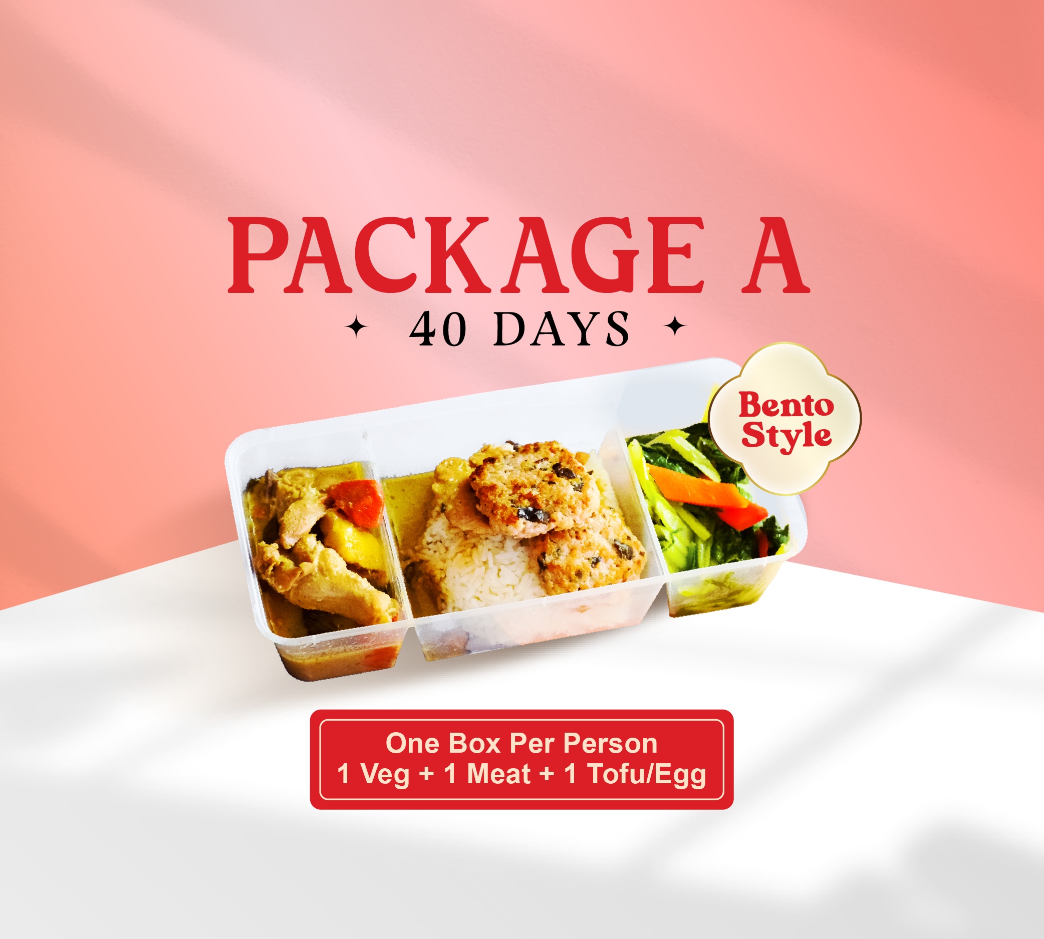 Package A (40 days) — Hometaste