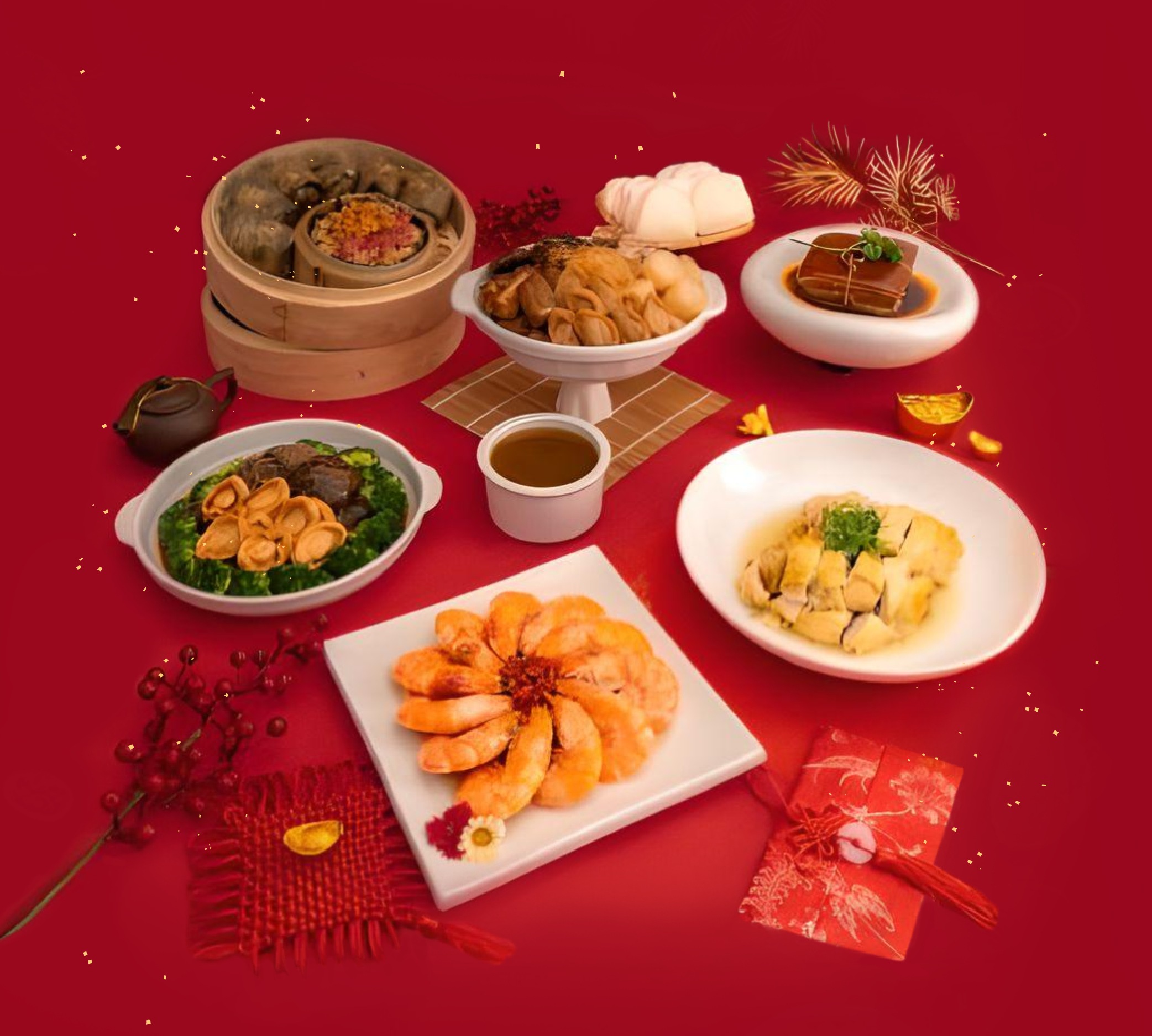 瑞龙呈祥新春套餐 auspicious dragon blessings spring set 瑞龙呈祥新春套餐 auspicious dragon blessings spring set