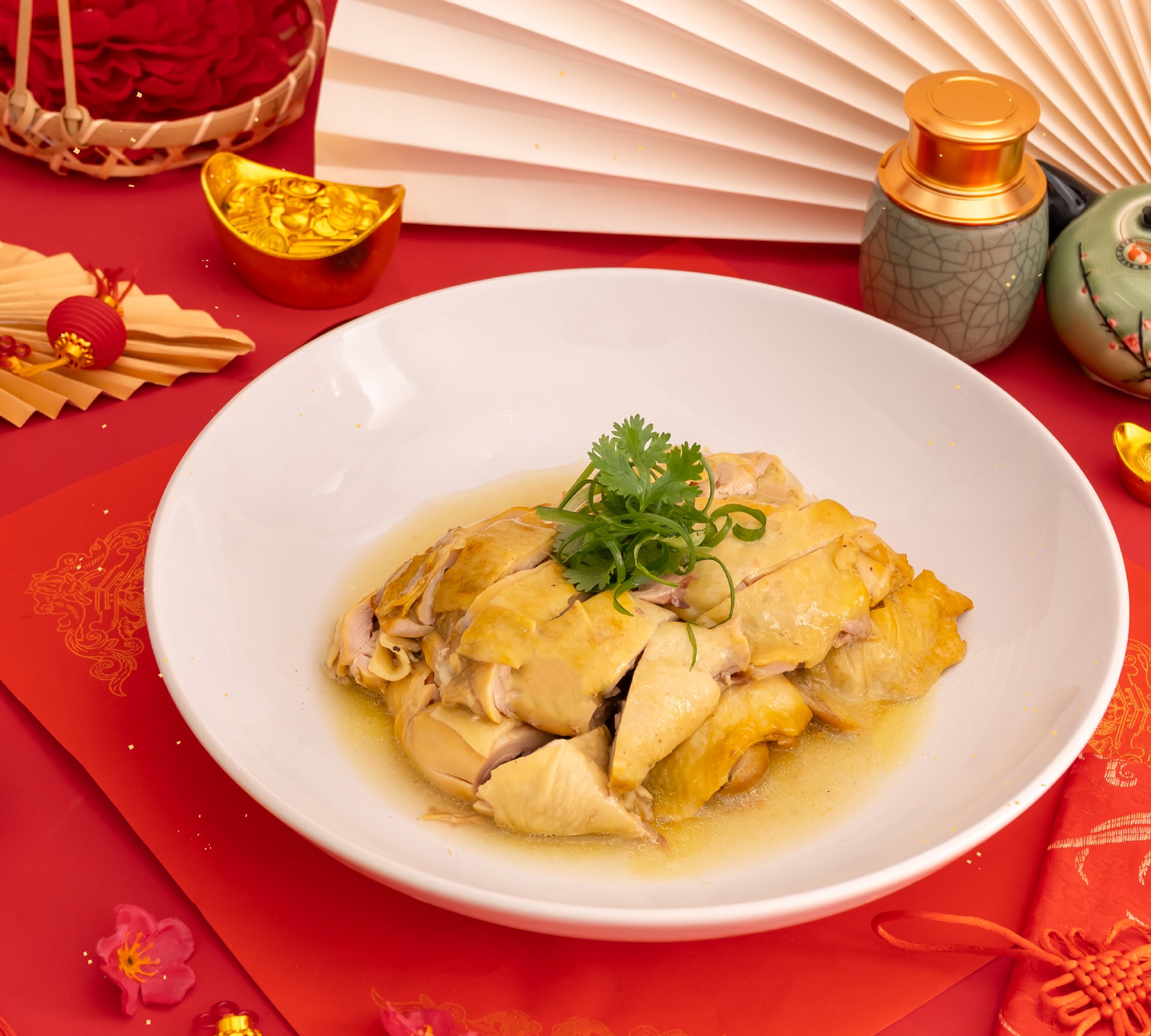 药膳盐焗鸡 herbal elixir roasted salted baked poultry 药膳盐焗鸡 herbal elixir roasted salted baked poultry