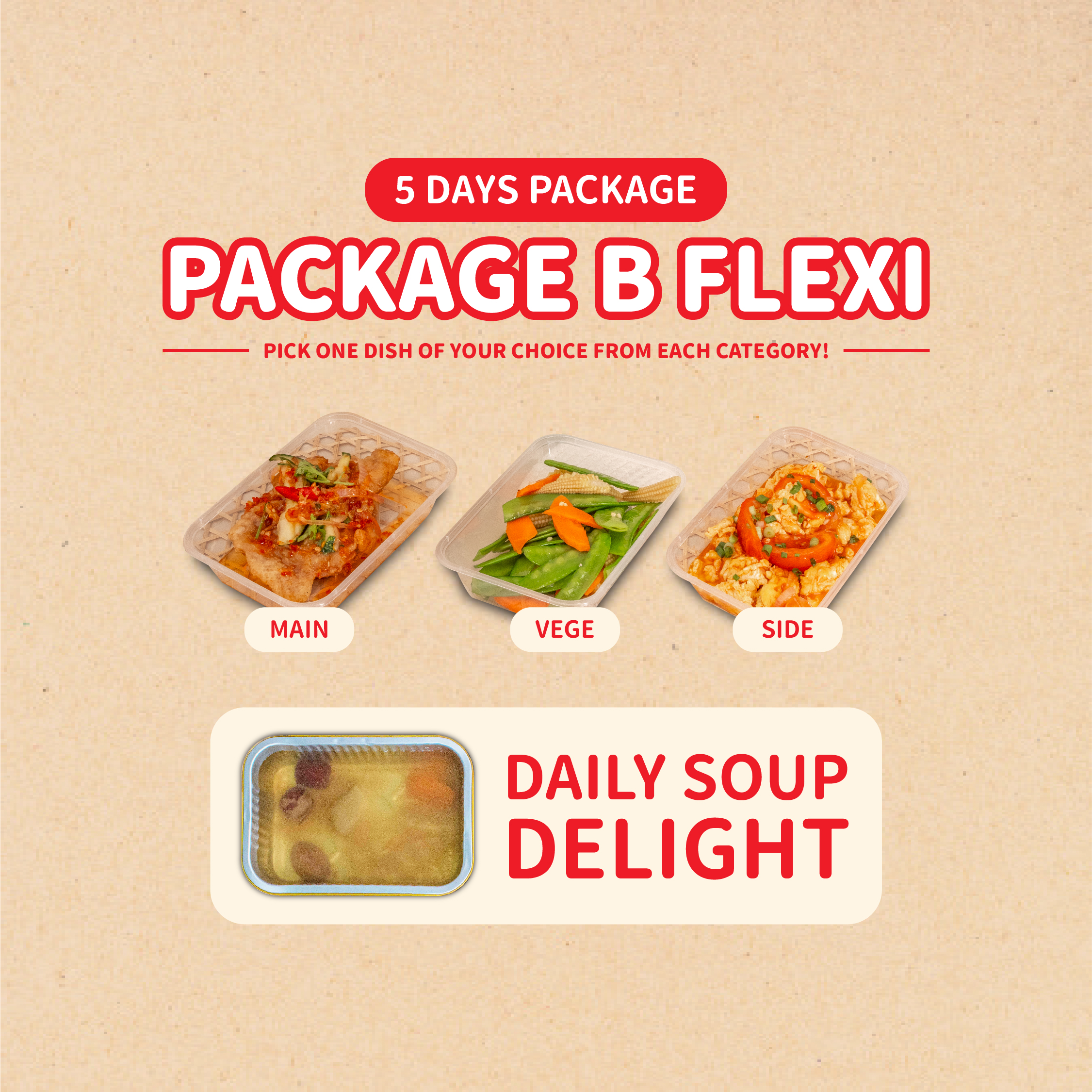 package flexi b (5 days) package flexi b (5 days)