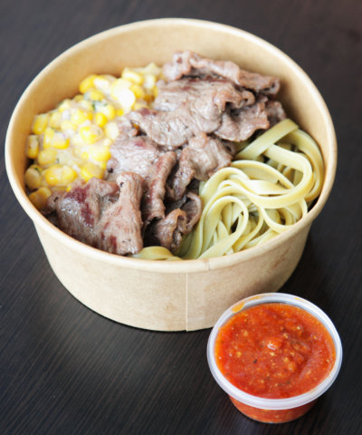 sous vide chicken bowl’s with pasta & vege of the day (plain) (copy)