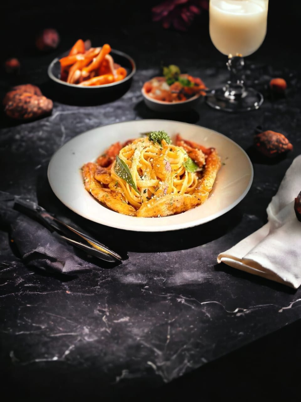 vegetarian aglio olio (copy)