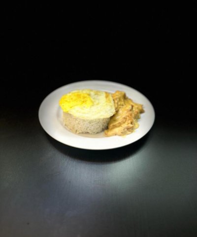 sweet & sour chicken rice & sunny side up