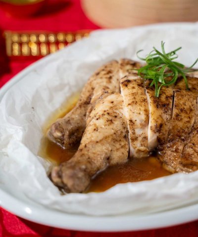 金禄瑶柱蟹皇羹 golden prosperity dried scallop crab roe soup (frozen) (copy)