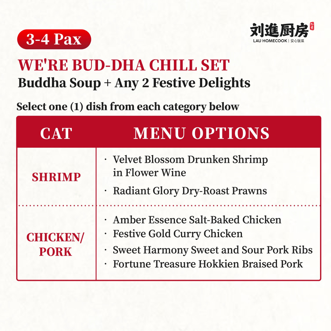 佛系吃瓜套餐 we're bud dha chill set (frozen)