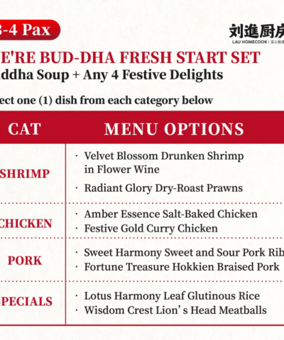 佛系迎新套餐 we're bud dha fresh start set