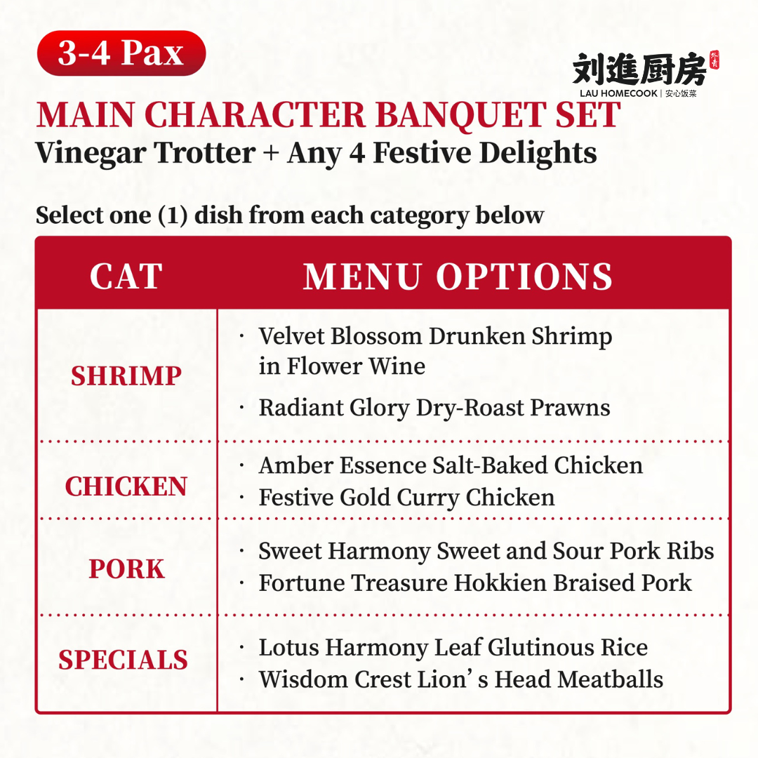 主脚开大套餐 main character banquet set