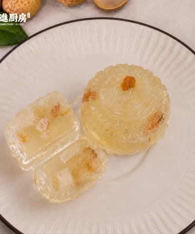 lau homecook jelly mooncake longan